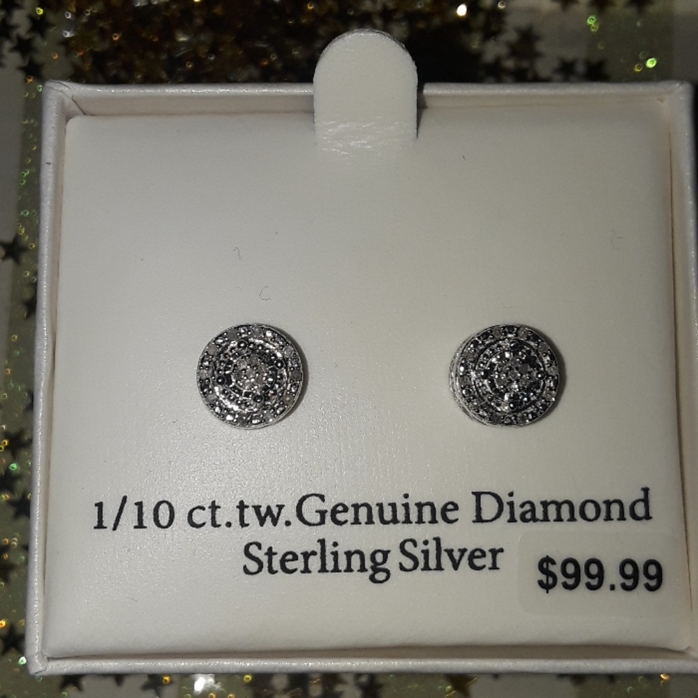 Diamond Stud Earrings